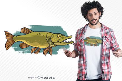 Design de camisetas do Northern Pike