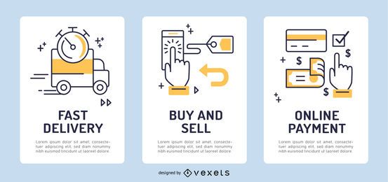 E-Commerce-Banner gesetzt