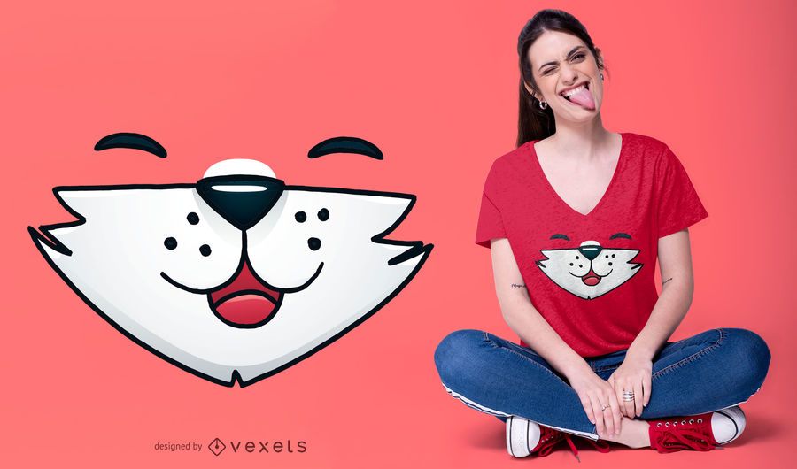 Diseño de camiseta Fox Face Mask Diseño de camiseta Fox Face Mask