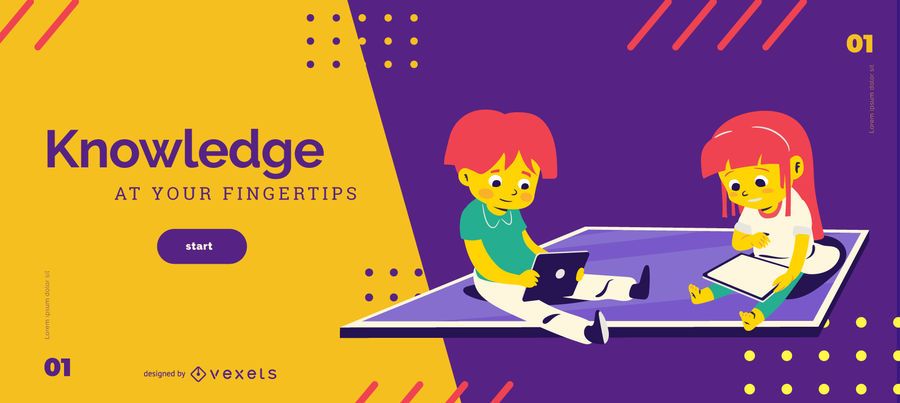 Knowledge kids slider template Knowledge kids slider template