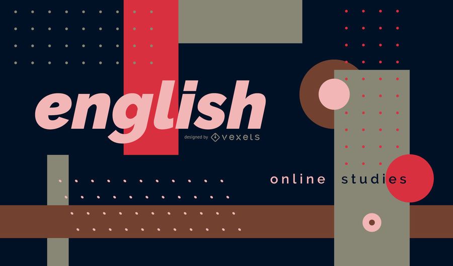 English Online Learning Cover Design English Online Learning Cover Design