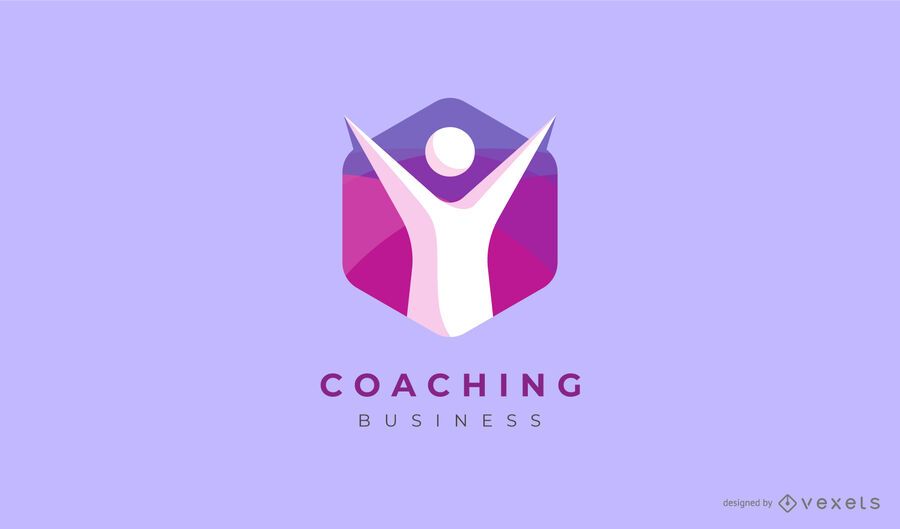 Design de logotipo de negócios de coaching Design de logotipo de negócios de coaching