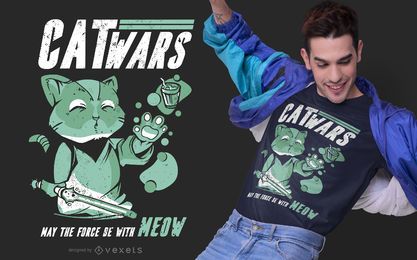 Catwars Parody T-shirt Design Catwars Parody T-shirt Design