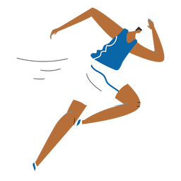 Personagem de atleta Desenho PNG