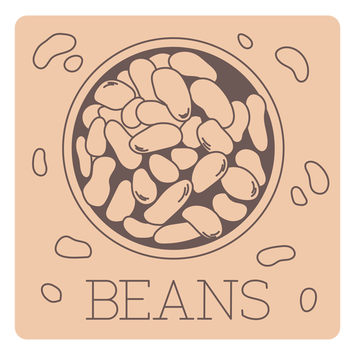 Beans label line