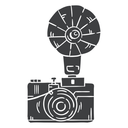 Camera flash black Transparent PNG & SVG vector file