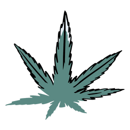 Cannabis illustration PNG Design Transparent PNG