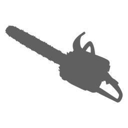 Silhueta de motosserra Desenho PNG