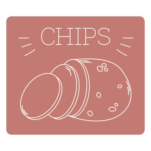 Download Línea de etiqueta de chips - Descargar PNG/SVG transparente