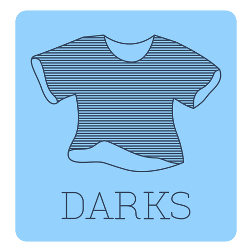 Darks label line PNG Design