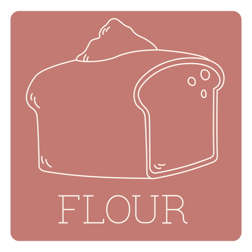 Flour label line