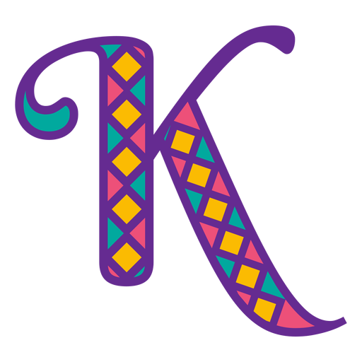 letra k 3d png