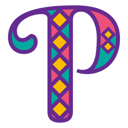 Letter p mardi gras Letter p mardi gras