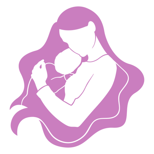 Mother with child PNG Design
