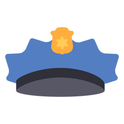 Polícia plana Desenho PNG