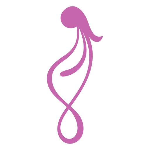 Embarazo abstracto de mujer embarazada Diseño PNG