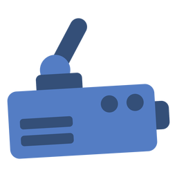 Security camera flat PNG Design