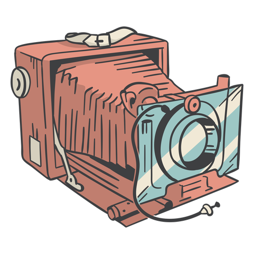 Download Vintage camera hand drawn - Transparent PNG & SVG vector file