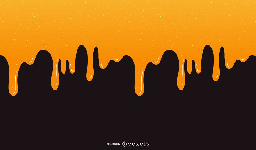 Honey Dripping Background Design Honey Dripping Background Design