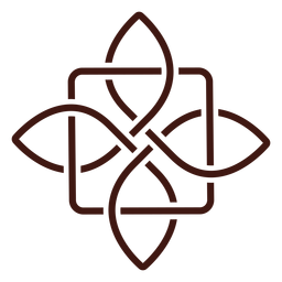 Nó celta antigo Desenho PNG