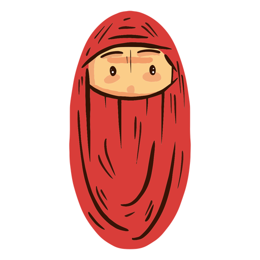 Arab Woman Head Niqab Transparent Png Svg Vector File