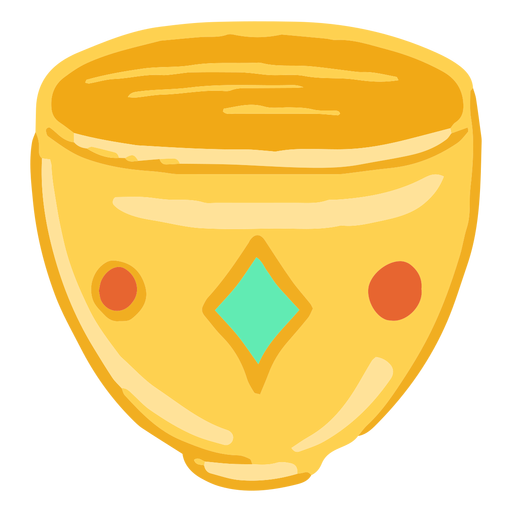 Arabic object cup PNG Design