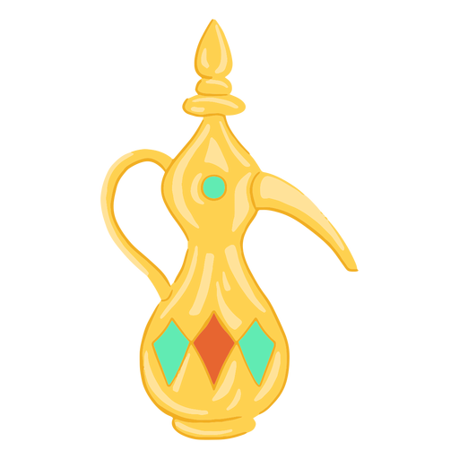 Arabic object dallah PNG Design