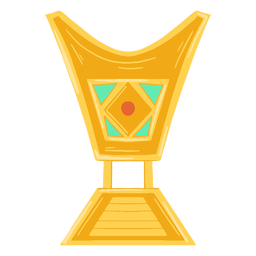 Decoração de objeto árabe Desenho PNG