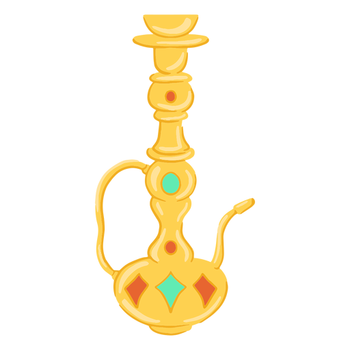 Cachimba objeto ?rabe Diseño PNG