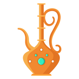 Panela de objeto árabe Desenho PNG