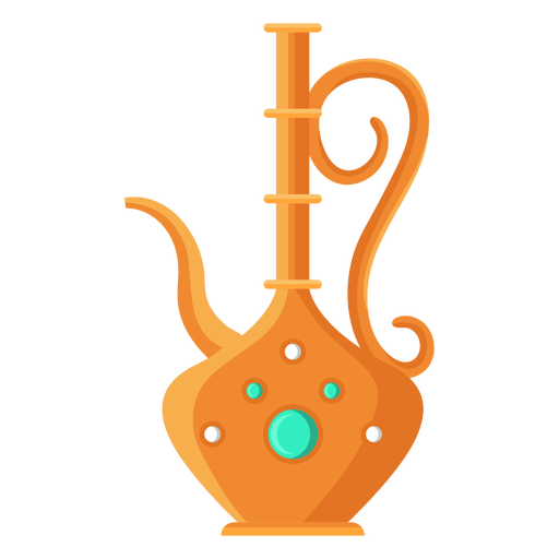 Arabic object pot PNG Design