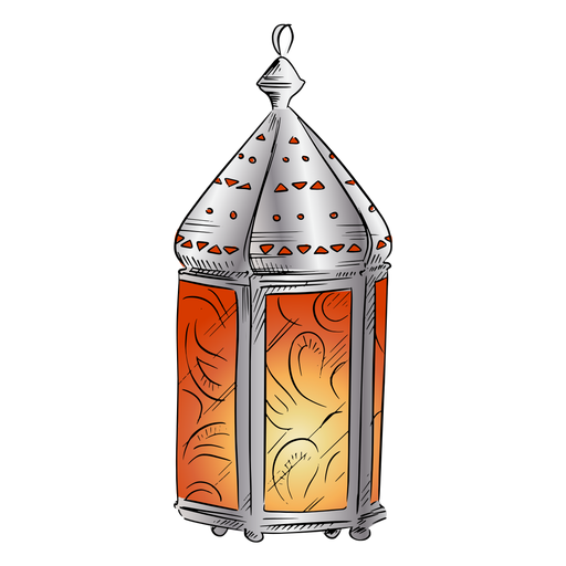 Arabic Lantern Design Illustration Transparent Png Svg Vector File