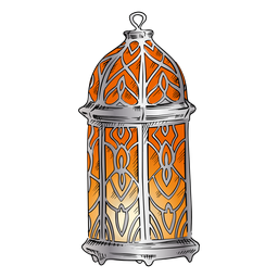 Shiny Vintage Lantern In The Night Vector Download