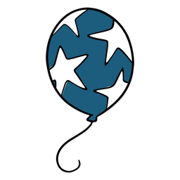 Balloon usa PNG Design