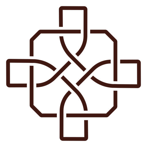 Keltisches Symbol PNG-Design