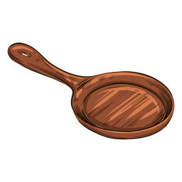 Ilustração da frigideira Desenho PNG