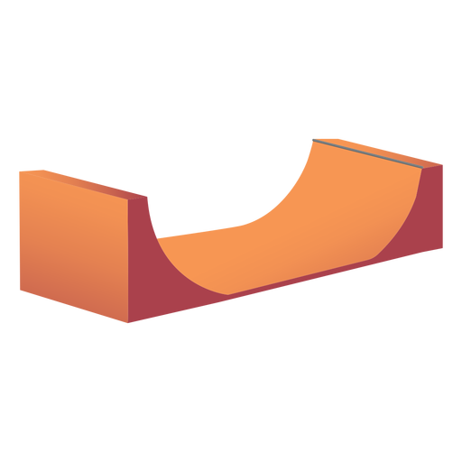 Half Pipe Skate Ramp Transparent Png And Svg Vector File