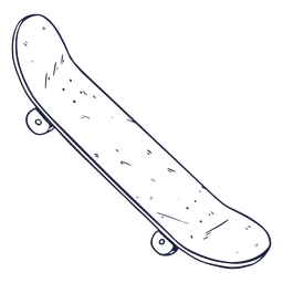 Skateboard silhouette 2 - Transparent PNG & SVG vector file