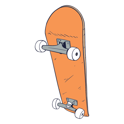 Ilustração de skate Desenho PNG
