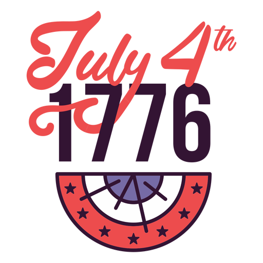 July 4th badge