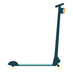 Kick scooter flat Desenho PNG