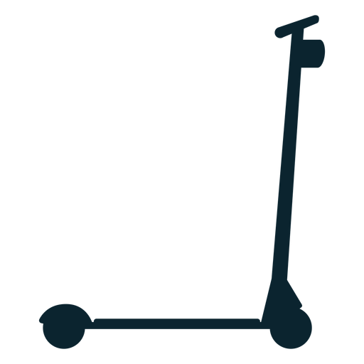Kick scooter silhouette PNG Design