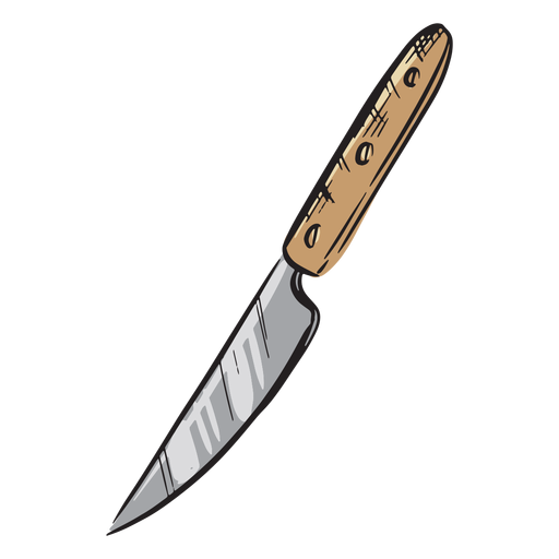 Knife illustration PNG Design