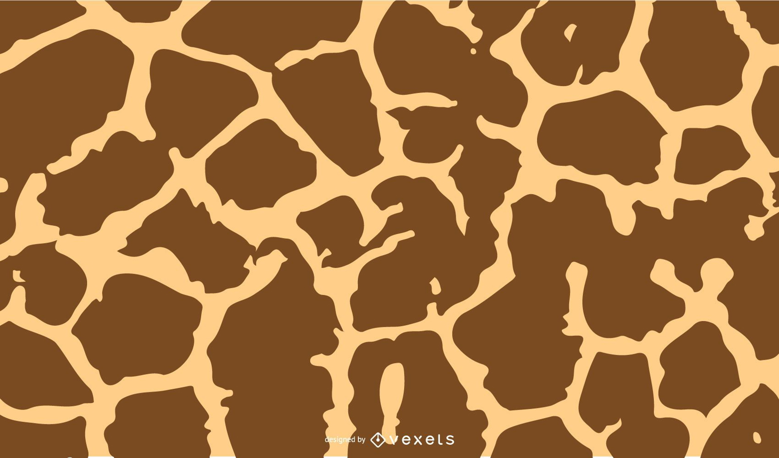 Giraffe Print Vector - Vector Download