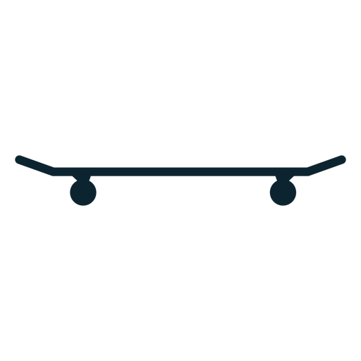 Skate de skate de silhueta Desenho PNG