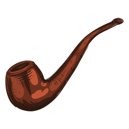 Pfeife Illustration Rauchpfeife PNG-Design