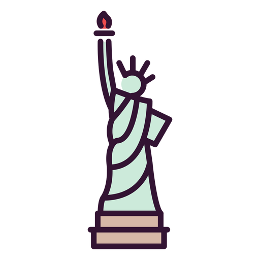Estatua de la libertad icono estatua de la libertad