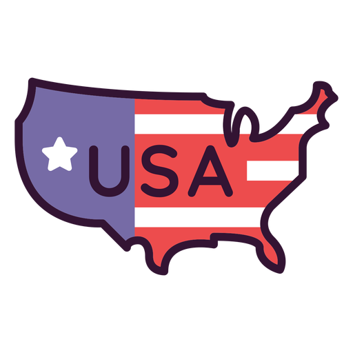 United states of america icon PNG Design