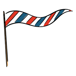 Wimpel der Vereinigten Staaten PNG-Design