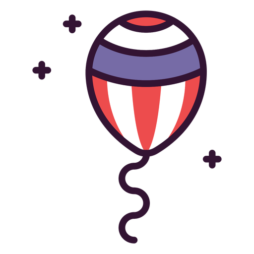 Usa balloon icon PNG Design